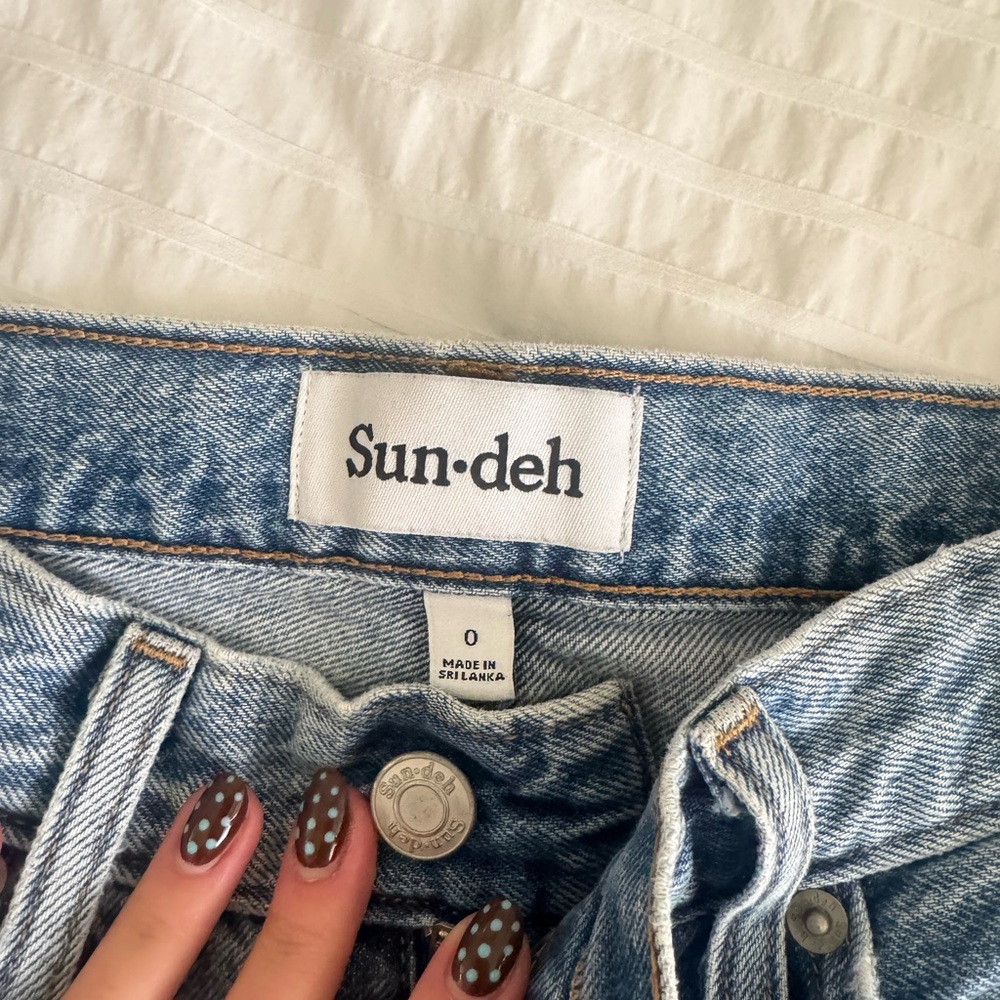 Sunday Best Light Blue Straight Leg Jeans